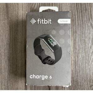 Fitbit Charge 6 Fitness Tracker Black